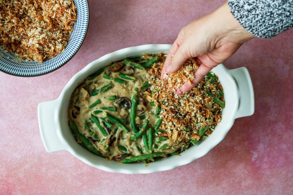 vegan green bean casserole