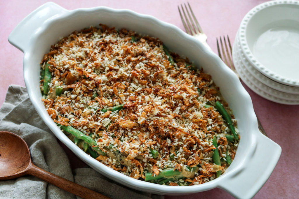 vegan green bean casserole