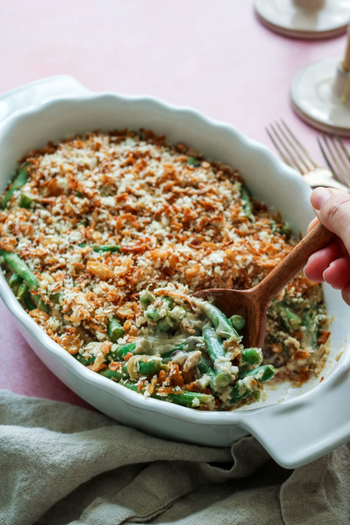 vegan green bean casserole